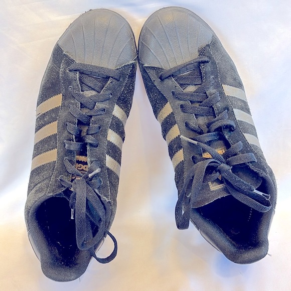 GENTLY WORN RARE 2015 ADIDAS DGK SUEDE SHELLTOE SKATEBOARD SHOES MEN'S SIZE 10 - Picture 5 of 15